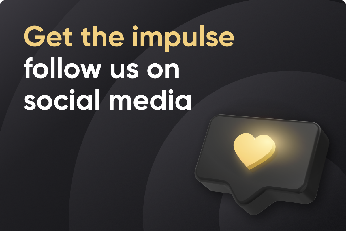 Cet the impulse follow us on social media